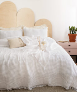 Alternative view of Müslin/ Yatak Örtüsü /Beyaz(kar beyaz)