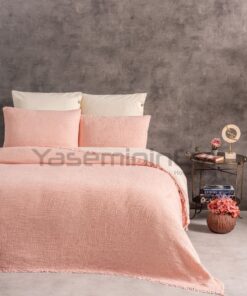 Alternative view of Müslin Yatak Örtüsü Pudra