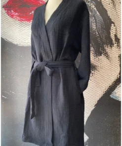 Müslin Bornoz Sabahlık