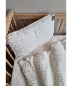 Müslin Bebek Nevresim takımı Ekru