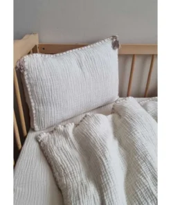 Müslin Bebek Nevresim takımı Ekru