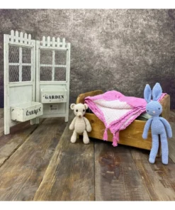 Müslin Bebek Örtüsü Fuşya