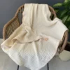 Müslin Bebek Örtüsü İvory