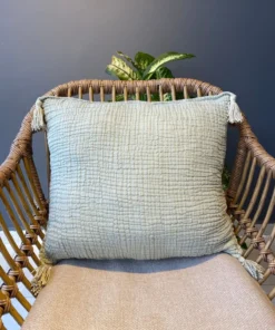 müslin kırlent çağla yeşili