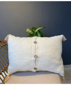 müslin kırlent ivory