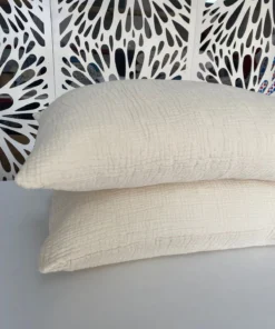 Alternative view of Müslin, Yastık Kılıfı, Ivory/Ham-Naturel Renk (iki adet )