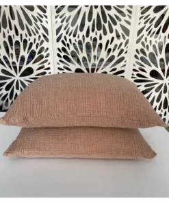 Müslin yastık Kılıfı kahverengi