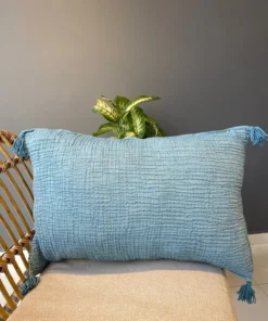 müslin kırlent Petrol