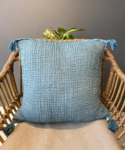 müslin kırlent Petrol