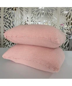 Müslin yastık Kılıfı Pudra