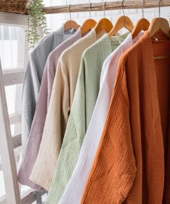 Alternative view of Müslin/Kimono Bornoz