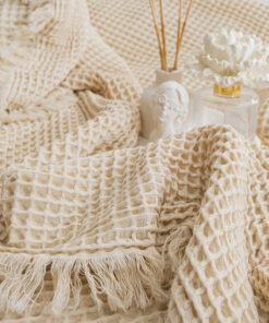 Alternative view of WAFFLE/ BEJ/ TEK KİŞİLİK/ YATAK ÖRTÜSÜ(160X230)