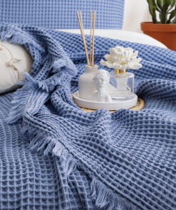 Alternative view of WAFFLE/ MAVİ /KİNG SİZE/ YATAK ÖRTÜSÜ( 260X240)